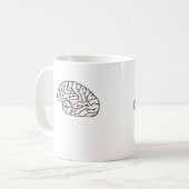共通の技術のマグ(11oz) コーヒーマグカップ (正面左)