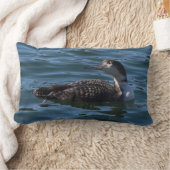 共通の水潜り鳥の装飾用クッション ランバークッション (ブランケット)