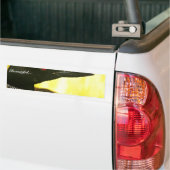 共通の水潜り鳥 バンパーステッカー (トラック上)