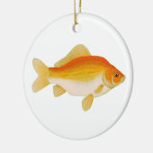 共通の金魚 セラミックオーナメント (左)