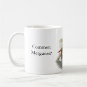 共通のMerganser、ジョンAudubon コーヒーマグカップ (左)