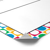 共通キーボードショートカットプリント ポスター (角)