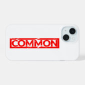 共通スタンプ iPhone 15ケース (裏面横)