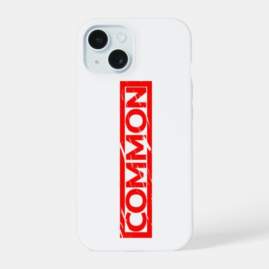 共通スタンプ iPhone 15ケース (裏面)