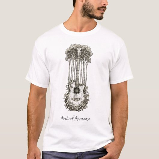 共鳴の根 Tシャツ (正面)