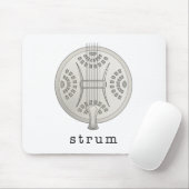 共鳴器のギター マウスパッド (マウス)