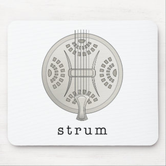 共鳴器のギター マウスパッド