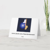 兵おもしろい士祝いカード カード (裏面)