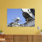 兵が縄を切って縄を張る キャンバスプリント (インサイチュ (リビング))