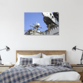 兵が縄を切って縄を張る キャンバスプリント (インサイチュ (寝室))