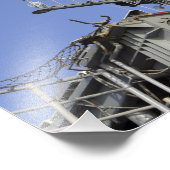 兵が縄を切って縄を張る フォトプリント (角)