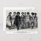 兵ロシアの士 ポストカード (正面/裏面)