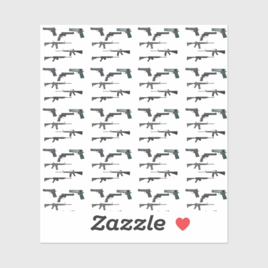 兵器コラージュ シール (シート)