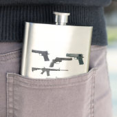 兵器コラージュ フラスク (インサイチュ)