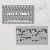 兵器コラージュ 名刺 (正面/裏面)