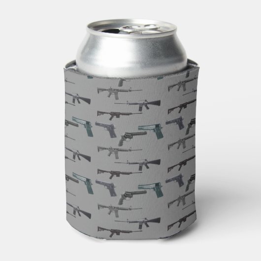 兵器コラージュ 缶クーラー (缶正面)
