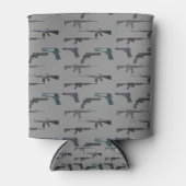 兵器コラージュ 缶クーラー (正面)