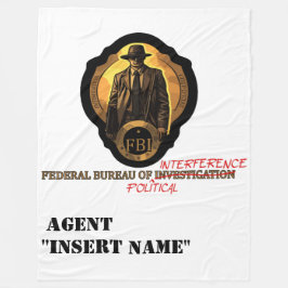 兵器化の権威：FBIの腐敗した干渉 フリースブランケット