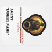 兵器化の権威：FBIの腐敗した干渉 フリースブランケット (正面(横))