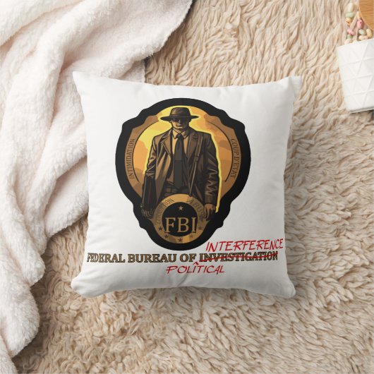 兵器化当局：FBIの腐敗 クッション (ブランケット)