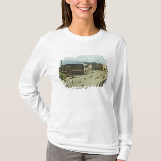 兵器庫からのUnterの洞穴のシナノキ、c.1855 Tシャツ (正面)