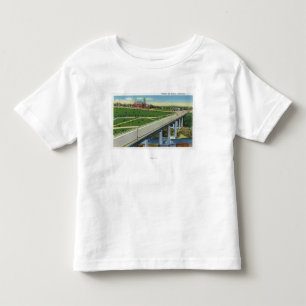 兵器庫の陸橋そして外面の眺め トドラーTシャツ