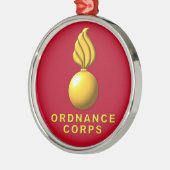 兵器隊のクリスマス メタルオーナメント (左)