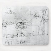 兵器類のデザイン、fol。 40v-a マウスパッド (正面)