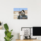 兵士がイラク軍兵士を指導する ポスター (ホームオフィス)