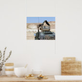 兵士がイラク軍兵士を指導する ポスター (キッチン)