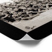 兵士がロシアを返す写真1919 ポスター (角)