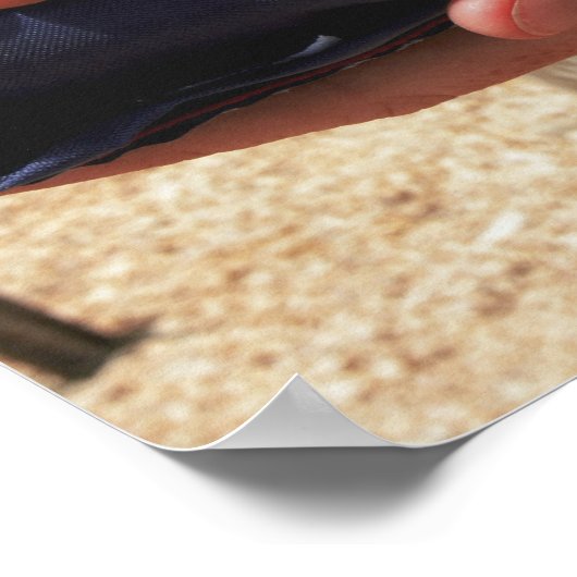 兵士が州旗を掲げ統一されたる ポスター (角)