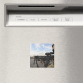 兵士が標的に向かって発砲しようとする マグネット (インサイチュ (食洗機))