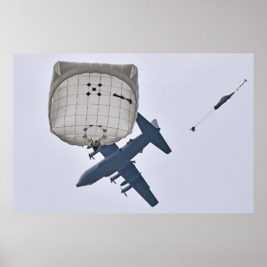 兵士が機上作戦を行う ポスター (正面)