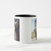 兵士が海兵隊の警備をする マグカップ (中央)