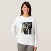 兵士が海兵隊の警備をする Tシャツ (正面フル)