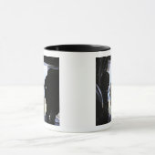 兵士が静止ラインのジャンプを実行する マグカップ (中央)