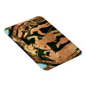 兵士がpを取って描いた屋根裏赤い姿の花瓶 マグネット (右側)