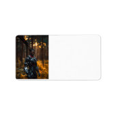 兵士すごい住所 シール (正面)