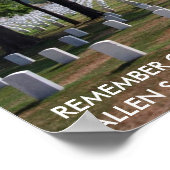 兵士たちを覚え落ちたて ポスター (角)