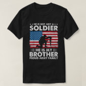 兵士だけでなく兄弟軍のシス誇りを持った Tシャツ (デザイン正面)
