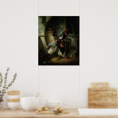 兵士として身を包む2人の少年 ポスター (キッチン)