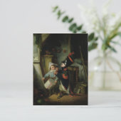 兵士として身を包む2人の少年 ポストカード (スタンド正面)