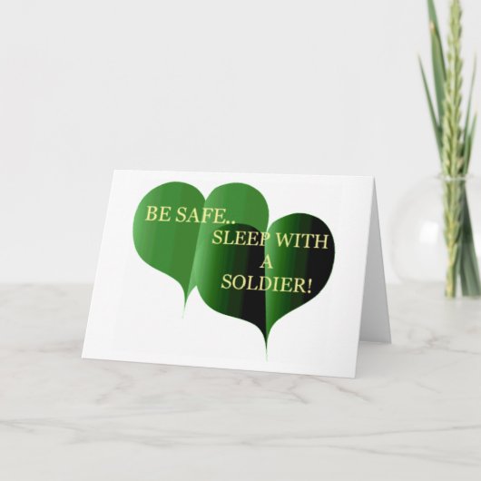 兵士との安全な睡眠があって下さい シーズンカード (正面)