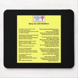 兵士との私を埋めて下さい-私達の退役軍人に名誉を与えて下さい マウスパッド