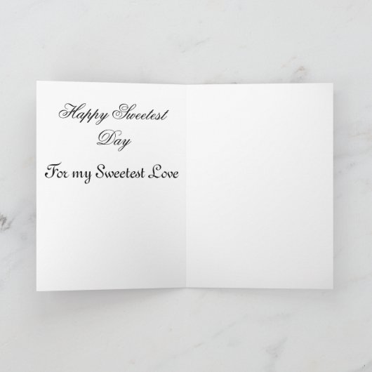 兵士と恋人 カード (内部)