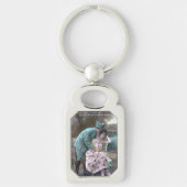 兵士と恋人 キーホルダー (正面)
