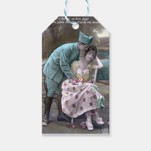 兵士と恋人 ギフトタグ (正面)