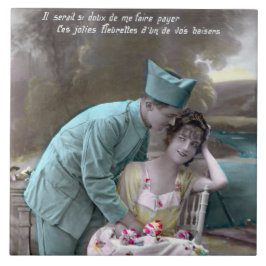 兵士と恋人 タイル