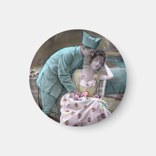 兵士と恋人 マグネット (正面)